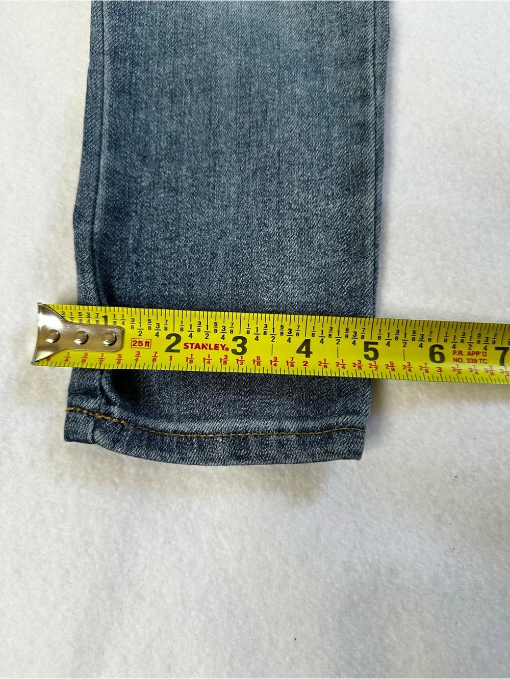 Cat & Jack Kids 4T Blue Denim Jeans with Elastic Waistband #kids #denim